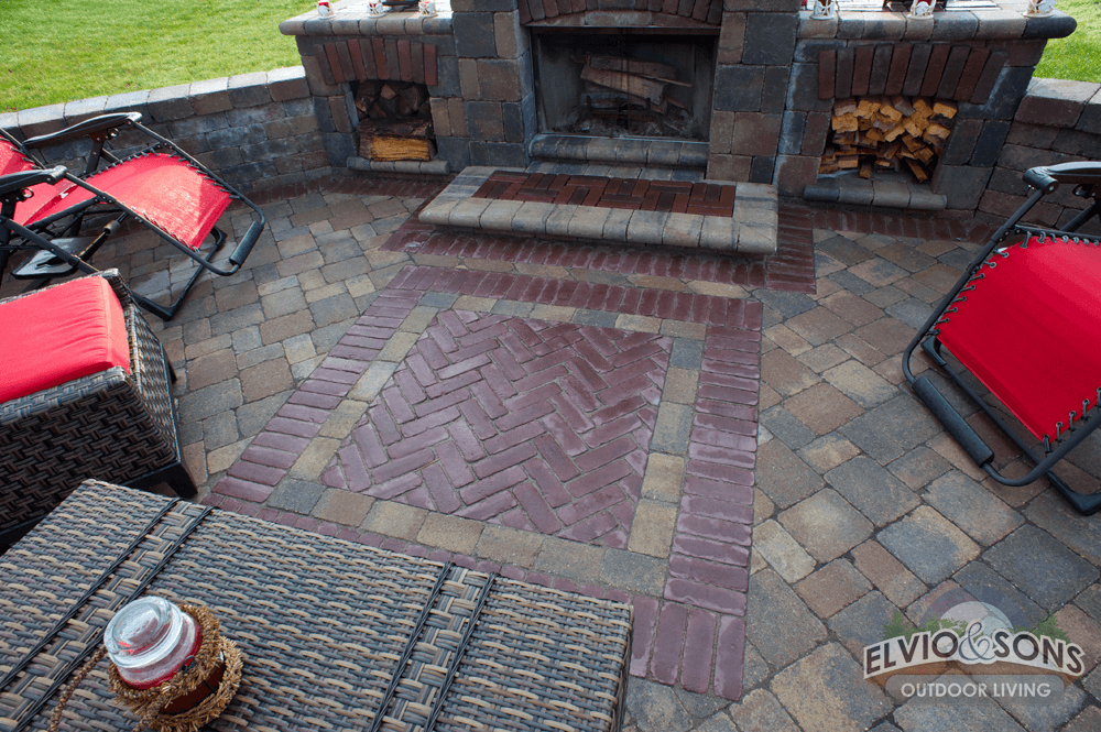 Premium hardscape paver patio installation in Rhode Island