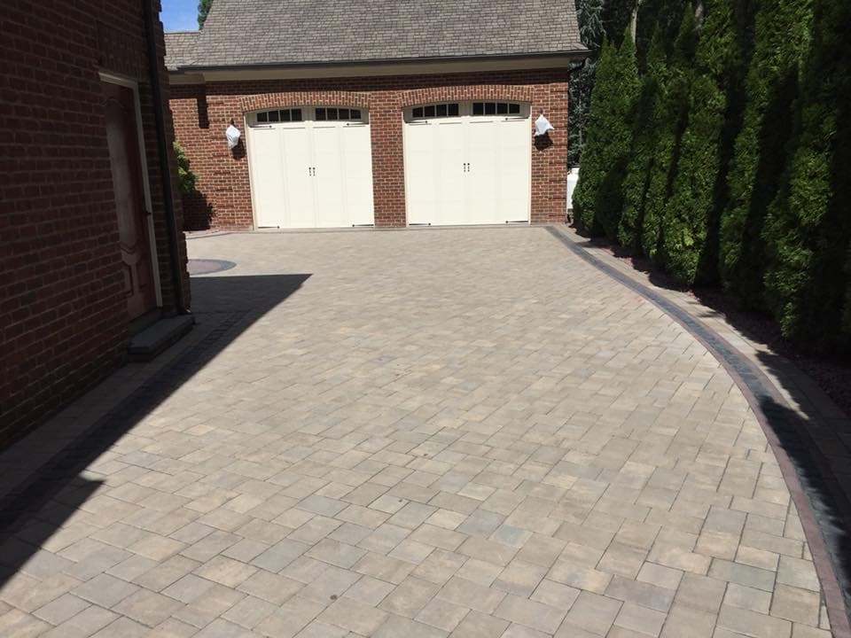 Paver driveway project